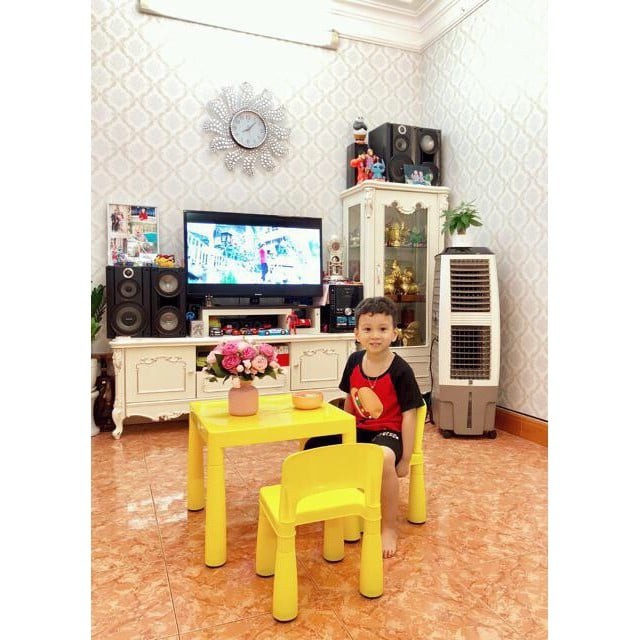 Bộ bàn ghế cho bé ngồi học ngồi ăn đúng tư thế hàng chính hãng Song Long | BigBuy360 - bigbuy360.vn
