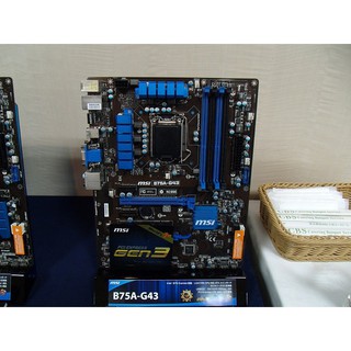 Mainboard MSI B75 G43 socket 1155