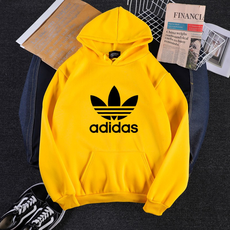 Áo hoodie adidas dáng suông chất lượng cao thời trang cho nam