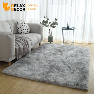 Thảm lông trải sàn lót sàn phòng khách trải giường phòng ngủ thảm lông trắng loang mịn chụp ảnh hình tròn vuông 1m6x2m