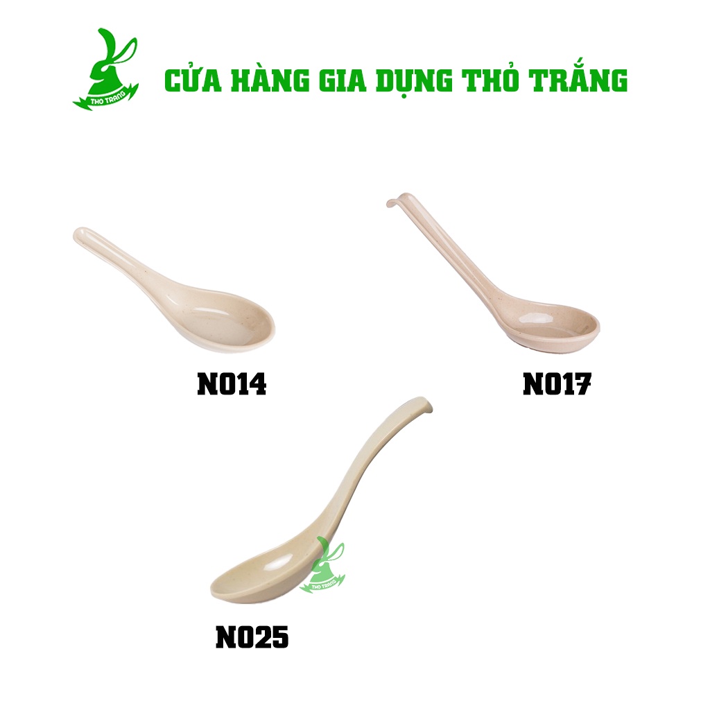 Muỗng Cơm Màu Nâu Nhựa Melamine Cao Cấp Fataco Việt Nam