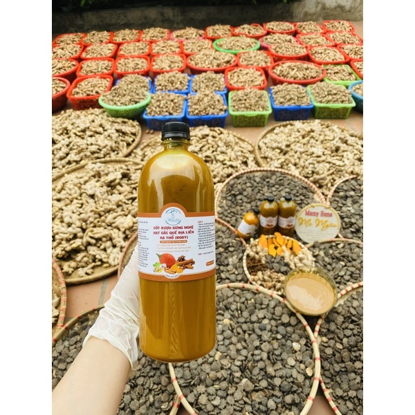 Cốt Gừng Nghệ Hạt Gấc Hạ Thổ Body - Cốt Đậm Đặc Shop Mẹ Mysu