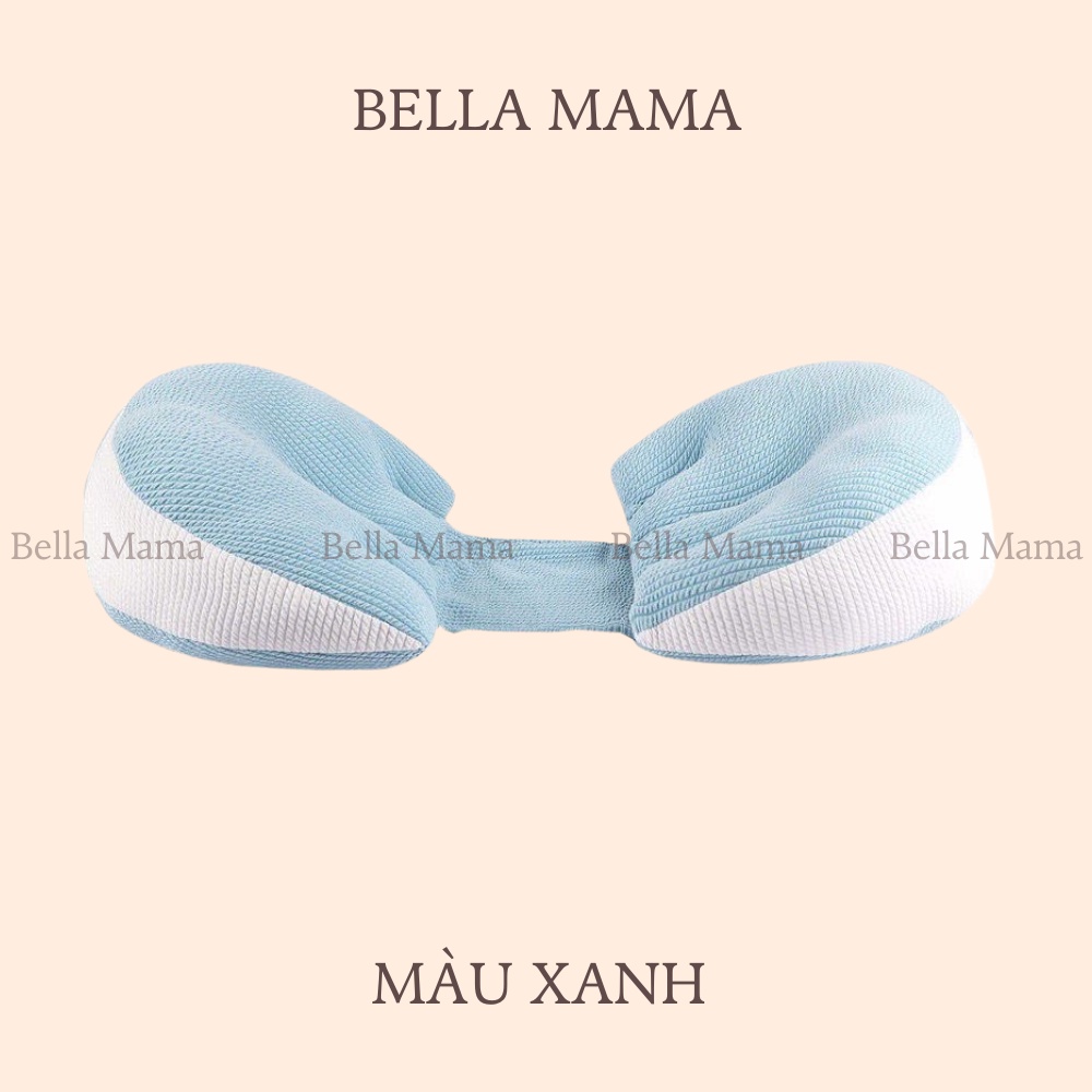 Gối Bầu Cánh Tiên Chính Hãng Bella Mama Nâng Đỡ Bụng Hỗ Trợ Giảm Đau Lưng Cho Mẹ Bầu Hàng Loại 1- Gb01