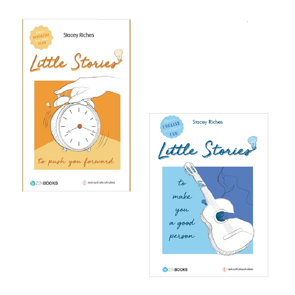 Sách Zenbooks -Combo Little Stories - To Push You Forward + To Make You A Good Person (2 cuốn)