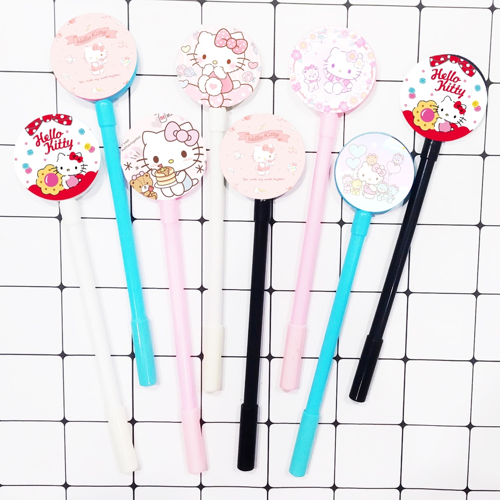 bút tròn kitty BTI48 Bút lúc lắc cute dễ thương hoạt hình