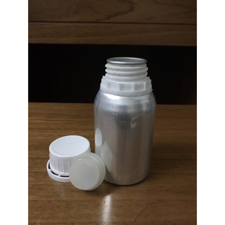 Chai nhôm 100ml và 250 ml nắp nhựa
