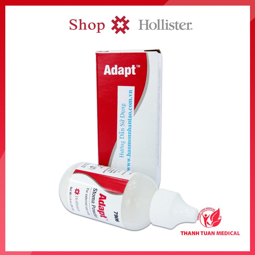 Bột chống loét hậu môn nhân tạo Hollister 7906  - Giúp hút ẩm trên vùng da bị tổn thương, làm lành vết thương