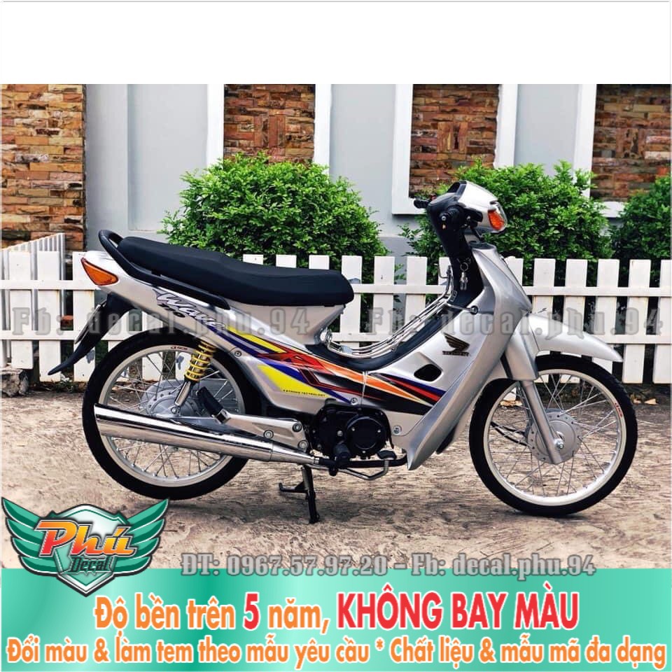 Tem rời Wave nhỏ Bạc R (X) -1