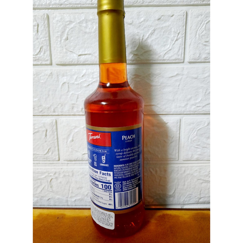 Siro Torani Đào 750ml