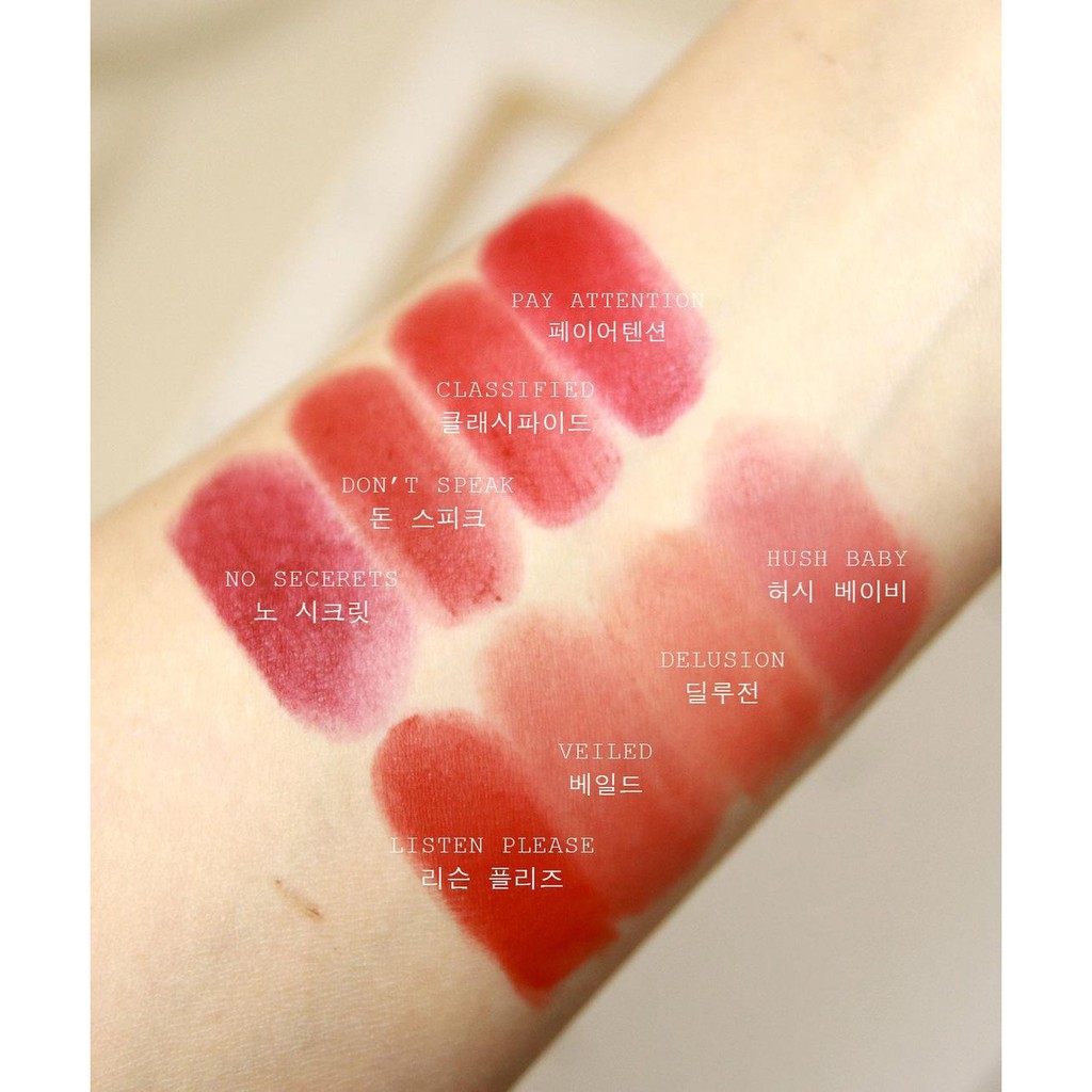 [ĐỦ BILL] Son thỏi lì Pony Effect Powdery Whisper Lipstick