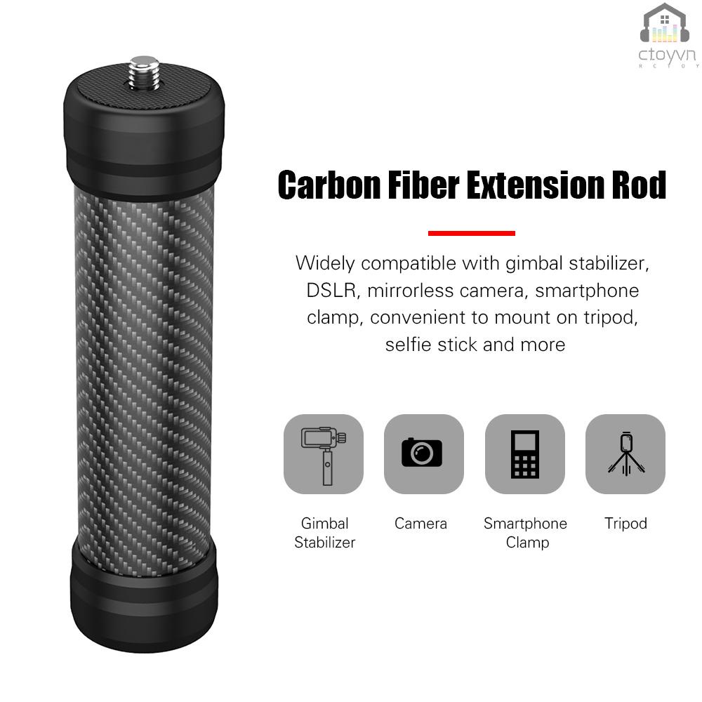 Thanh Nối Dài 12cm Với Vít 1/4 Thông Dụng Cho Giá Đỡ Điện Thoại/Máy Ảnh Gimbal