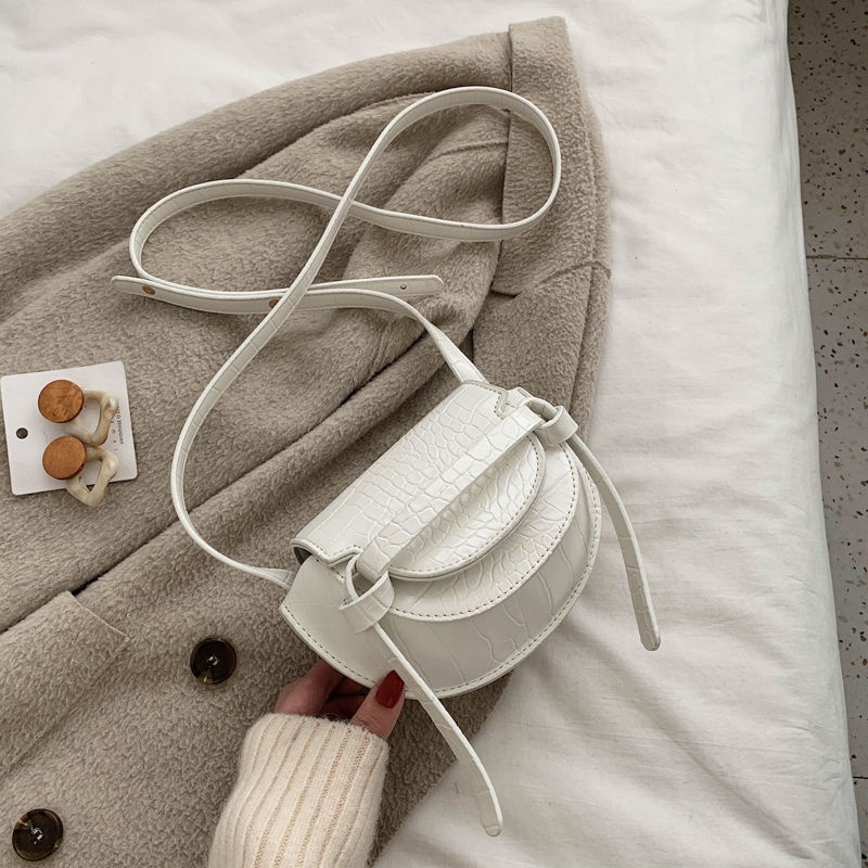 Túi Đeo Chéo Mini Giả Da Cá Sấu Thời Trang Hàn Quốc Cao Cấp Phong Cách Phương Tây Dành Cho Nữ