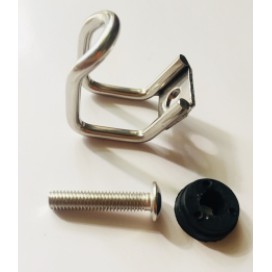 Móc treo xe máy inox