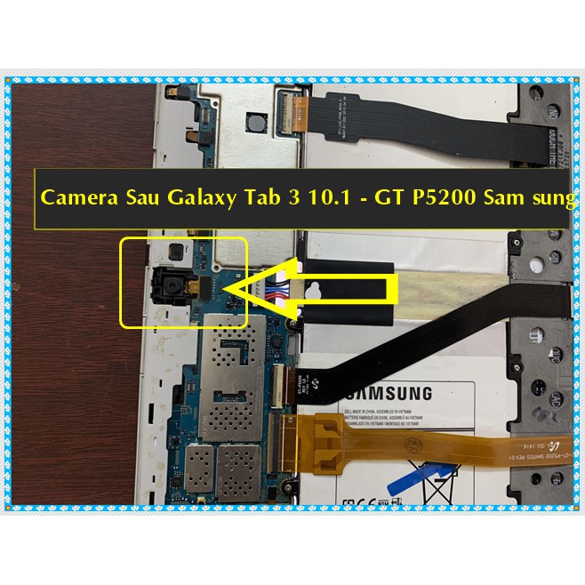 Camera sau Galaxy Tab 3 10.1 - GT P5200 Sam sung