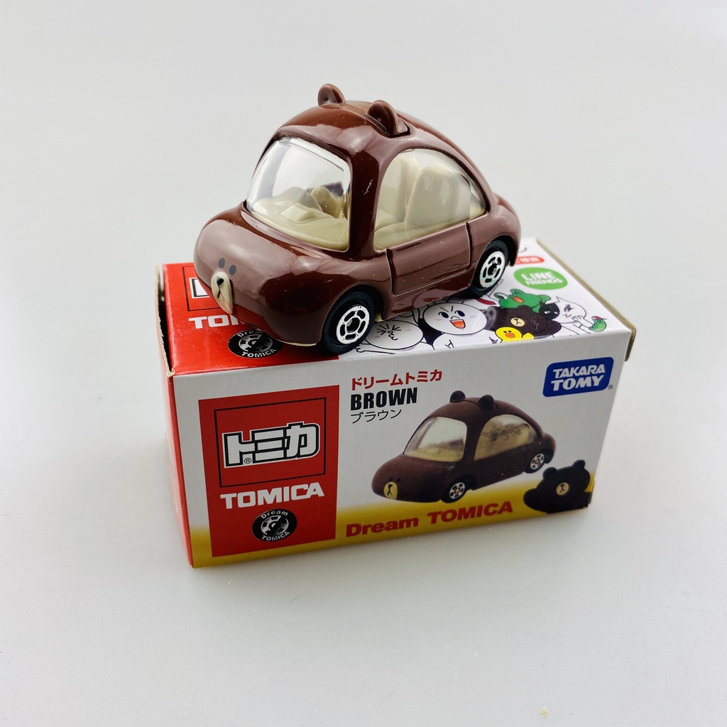 TAKARA TOMY TOMICA Xe Hơi Đồ Chơi Bằng Hợp Kim Hình Gấu Nâu Kumamoto Đáng Yêu