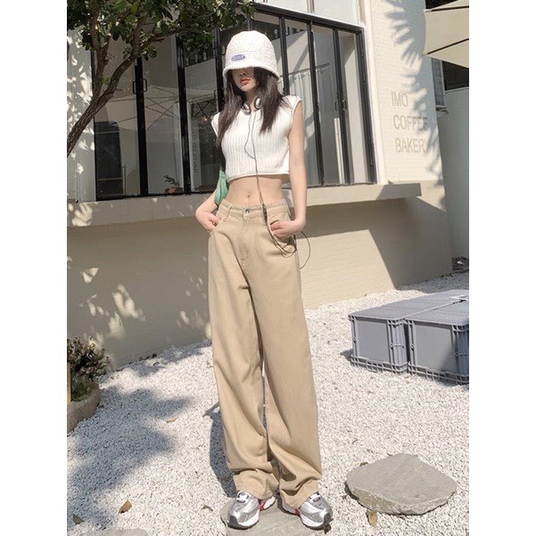 Quần DÀI KAKI BASIC PANTS màu TAN Ulzzang UNISEX 1hitshop