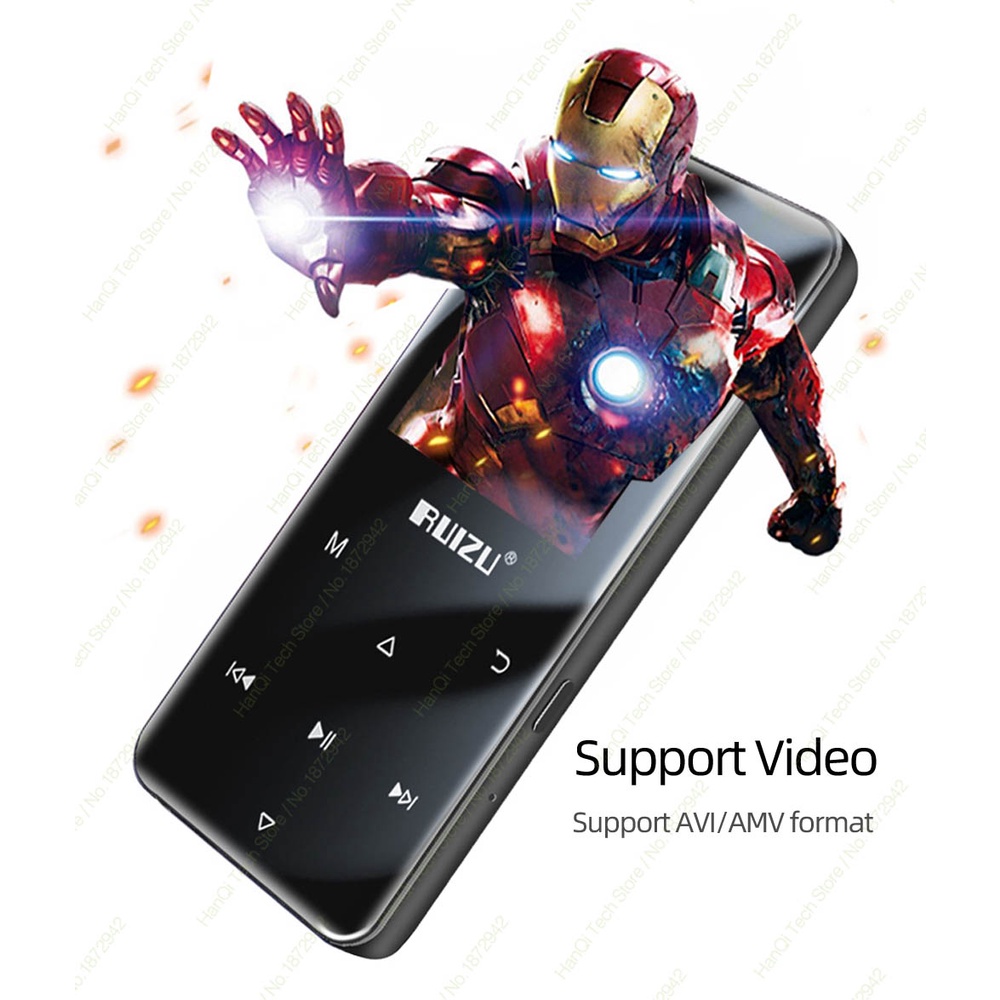 Máy Nghe Nhạc MP3 FAAEAL RUIZU D19 Bluetooth Hỗ Trợ Thẻ TF