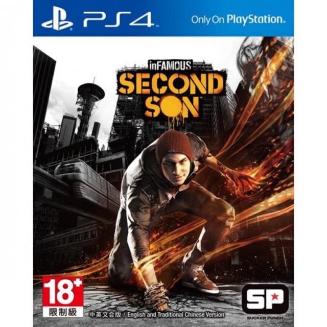 Game PS4 : Second Son likenew