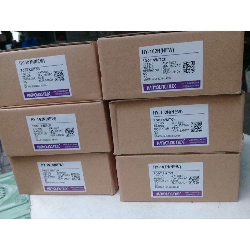 HanYoung HanYoung CÔNG TẮC BÀN ĐẠP HY-102N HANYOUNG