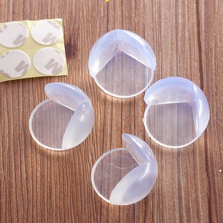 Bịt Góc Bàn SILICON Kèm Miếng Dán [ BỊT GÓC BÀN ]