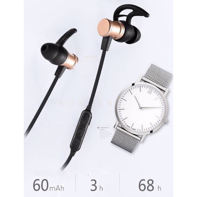 [Mã ELFLASH5 giảm 20K đơn 50K] Tai nghe SLS-100 Bluetooth 4.1 âm thanh sống động