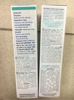 Kem làm mềm da secalia ds - isis