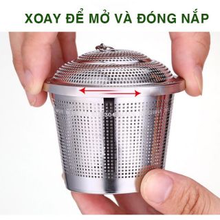 Bộ lọc trà bằng inox