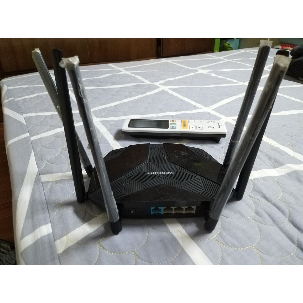 Bộ phát WIFI router Mercury D126 6 râu chất lượng cao, chuẩn AC 1200 băng tần kép (Bộ định tuyến không dây)