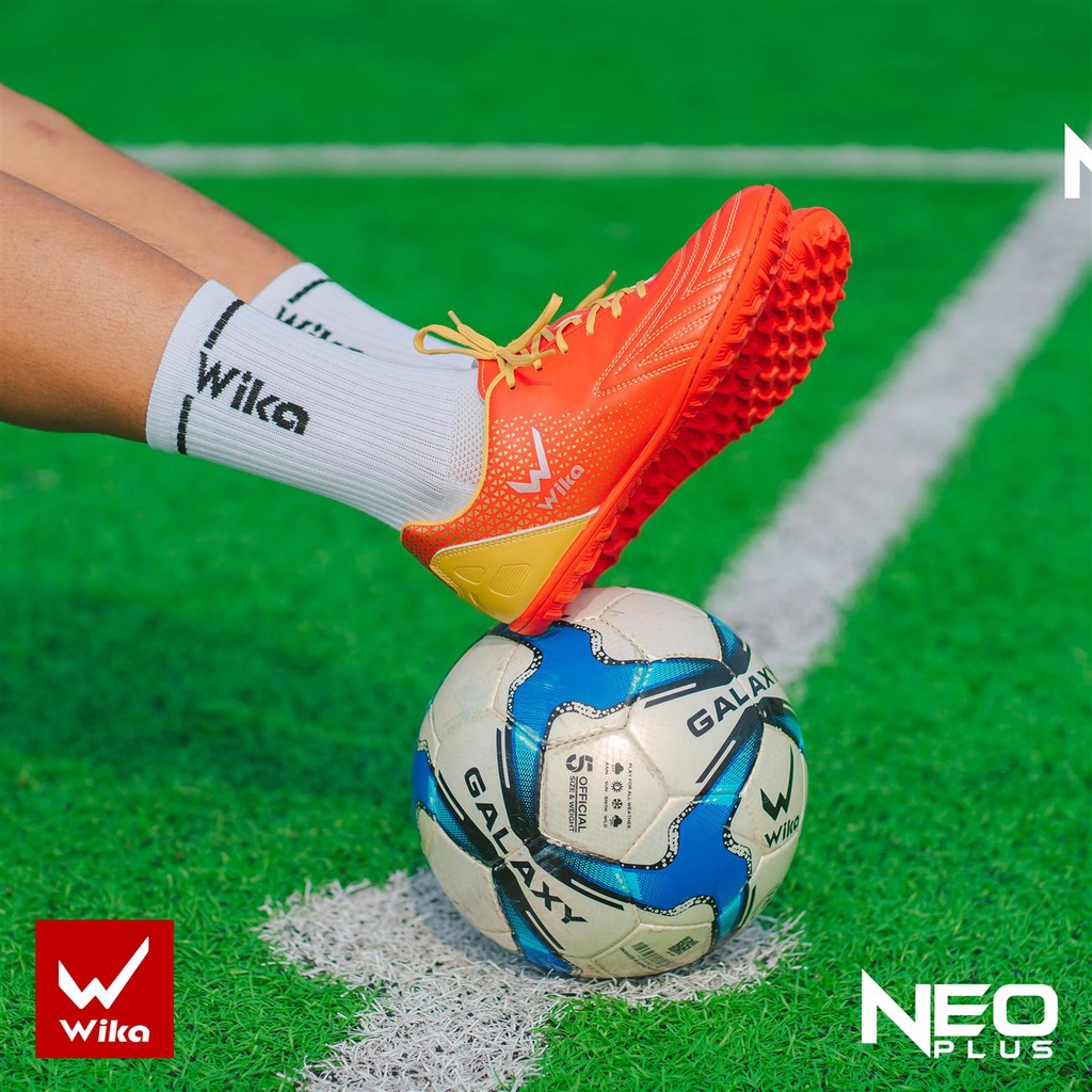 Giày đá bóng Wika Neo Plus chính hãng bóng đá sân cỏ nhân tạo chất liệu da cao cấp thiết kế khỏe khoắn năng động