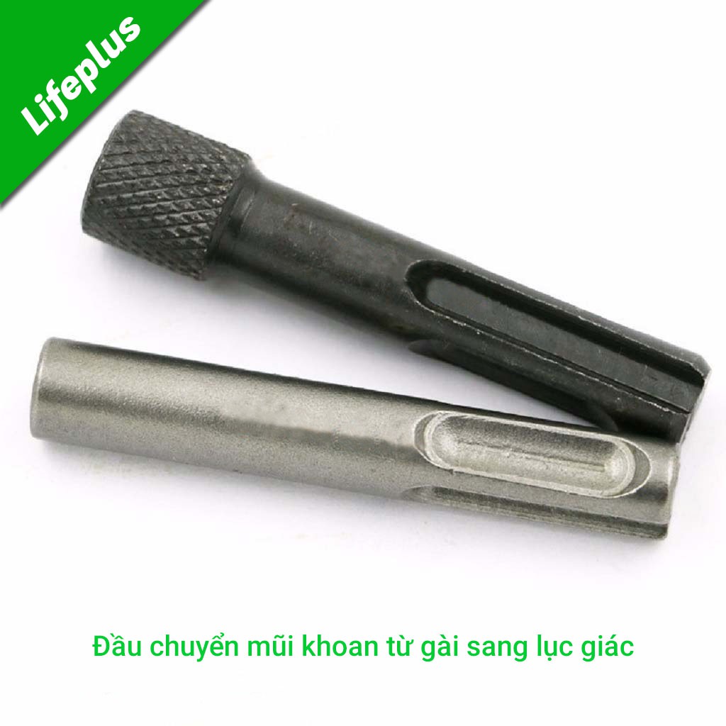 Đầu chuyển mũi khoan từ gài sang lục giác 60mm