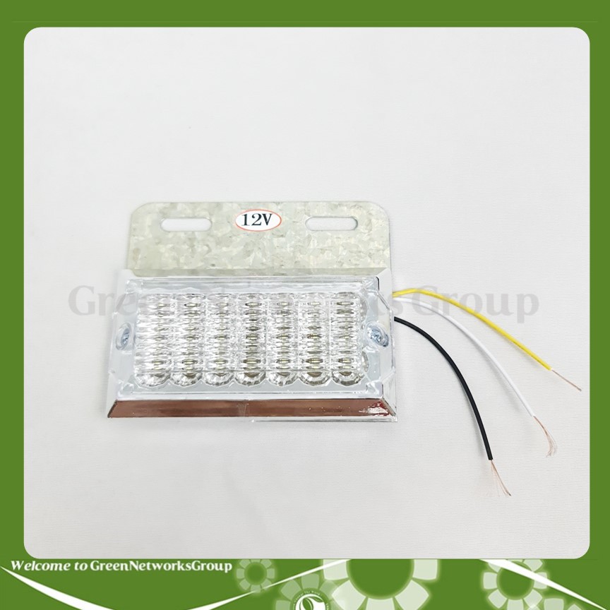 Đèn led ốp sườn hông xe tải và Container 2 chế độ loại công suất 12V - 24V siêu sáng Greennetworks ( 1 đèn )