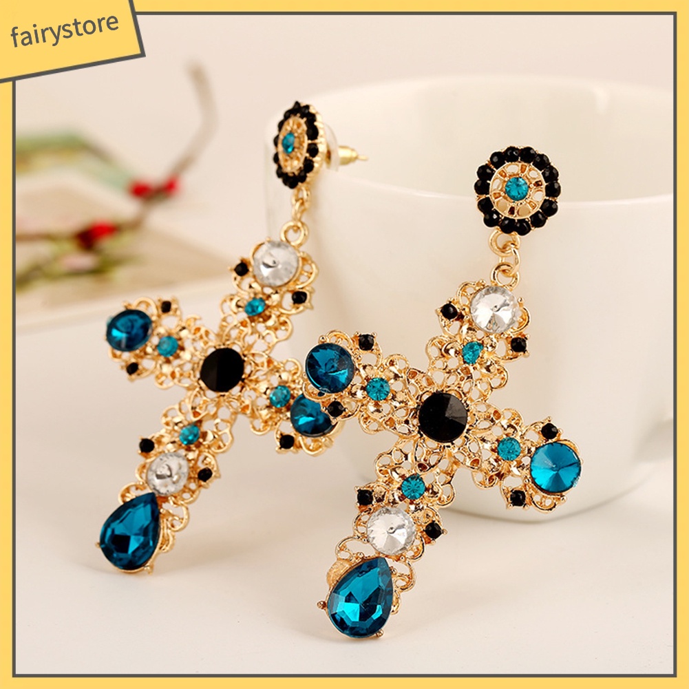 Hoa tai dáng dài phong cách Bohomian cho nữ