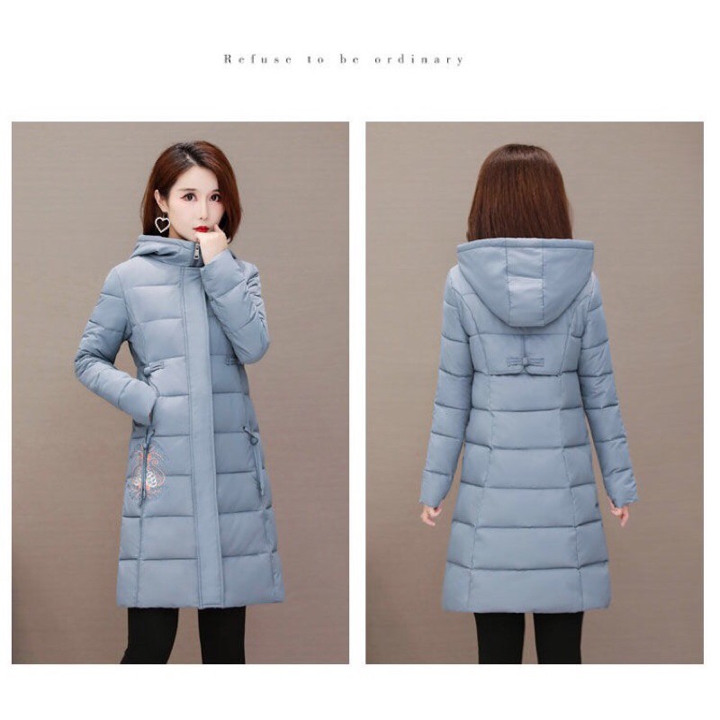 ÁO PHAO DÁNG DÀI HÀNG QUẢNG CHÂU CAP CẤP💕