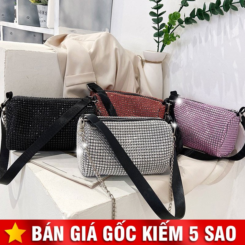 Túi Đeo Chéo Lấp Lánh Có Quai Xách Kẹp Nách P1765