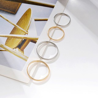 Set nhẫn phong cách đơn giản thanh lịch cho nữ