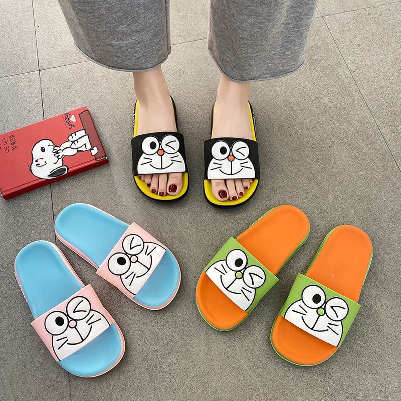 Dép Sandal Họa Tiết Doraemon Thời Trang Mùa Hè Dành Cho Nữ 2022