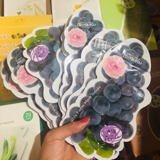 Mặt nạ giấy trái cây rainbow set 11 mask