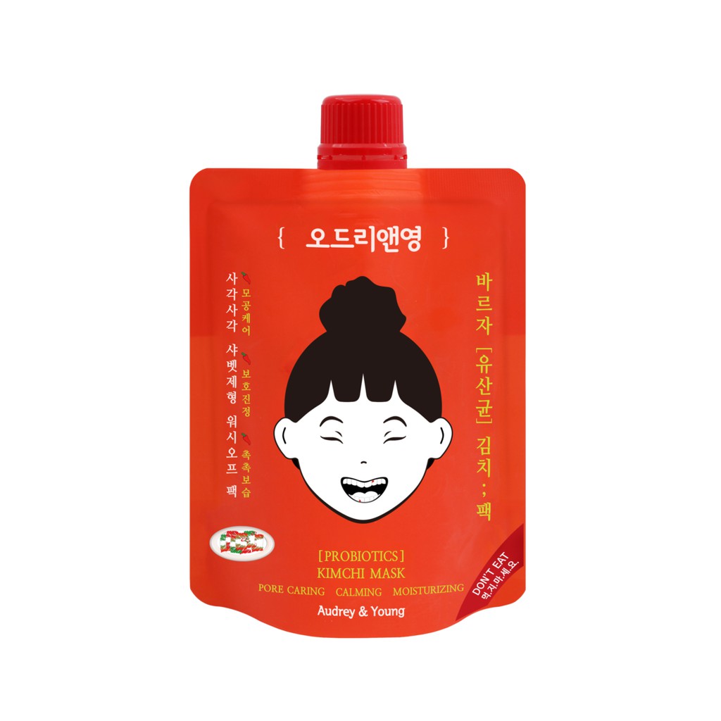 Audrey&young Mặt nạ Kimchi Probiotic Kimchi Mask