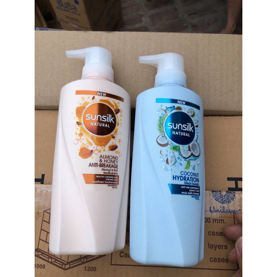 Gội xả Sunsilk Thái Lan 450ml cho tóc suôn mượt chắc khỏe gấp 5 lần | BigBuy360 - bigbuy360.vn