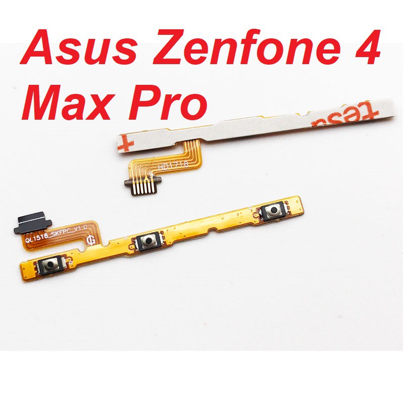 Mạch nút nguồn ASUS Zenfone 4 Max Pro dây cáp nút mở nguồn điều chỉnh volum tăng giảm âm lượng linh kiện thay thế