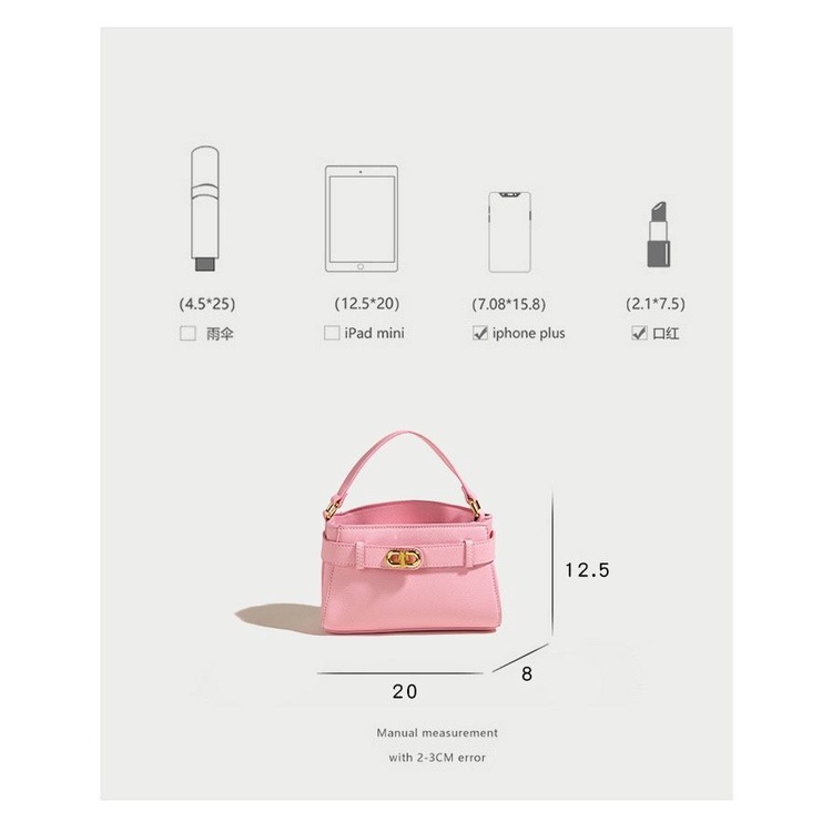 2024 Túi đeo chéo một vai Niche cao cấp thời trang phong cách mới