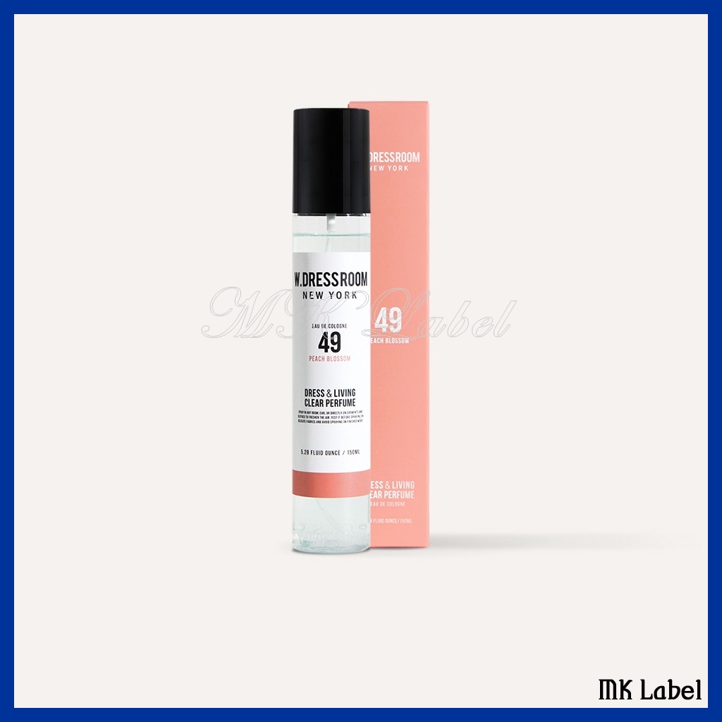 Nước hoa W.DRESSROOM xịt thơm phòng/ quần áo 5 loại tùy chọn dung tích 150ml