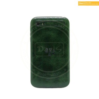 Miếng dán da bò thật cho Blackberry Q20 Classic  keo nhập khẩu cao cấp, thương hiệu dán da Davis