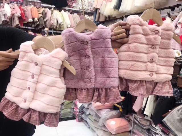 Áo GiLe Lông hàng Quảng Châu cao cấp 5-13kg