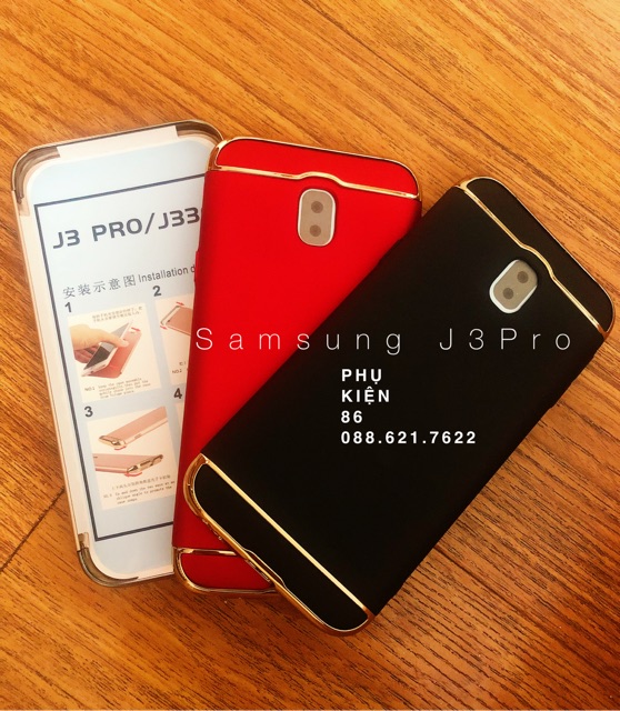 Ốp J3 Pro /Ốp doanh nhân J3 pro /ốp 3 mảnh