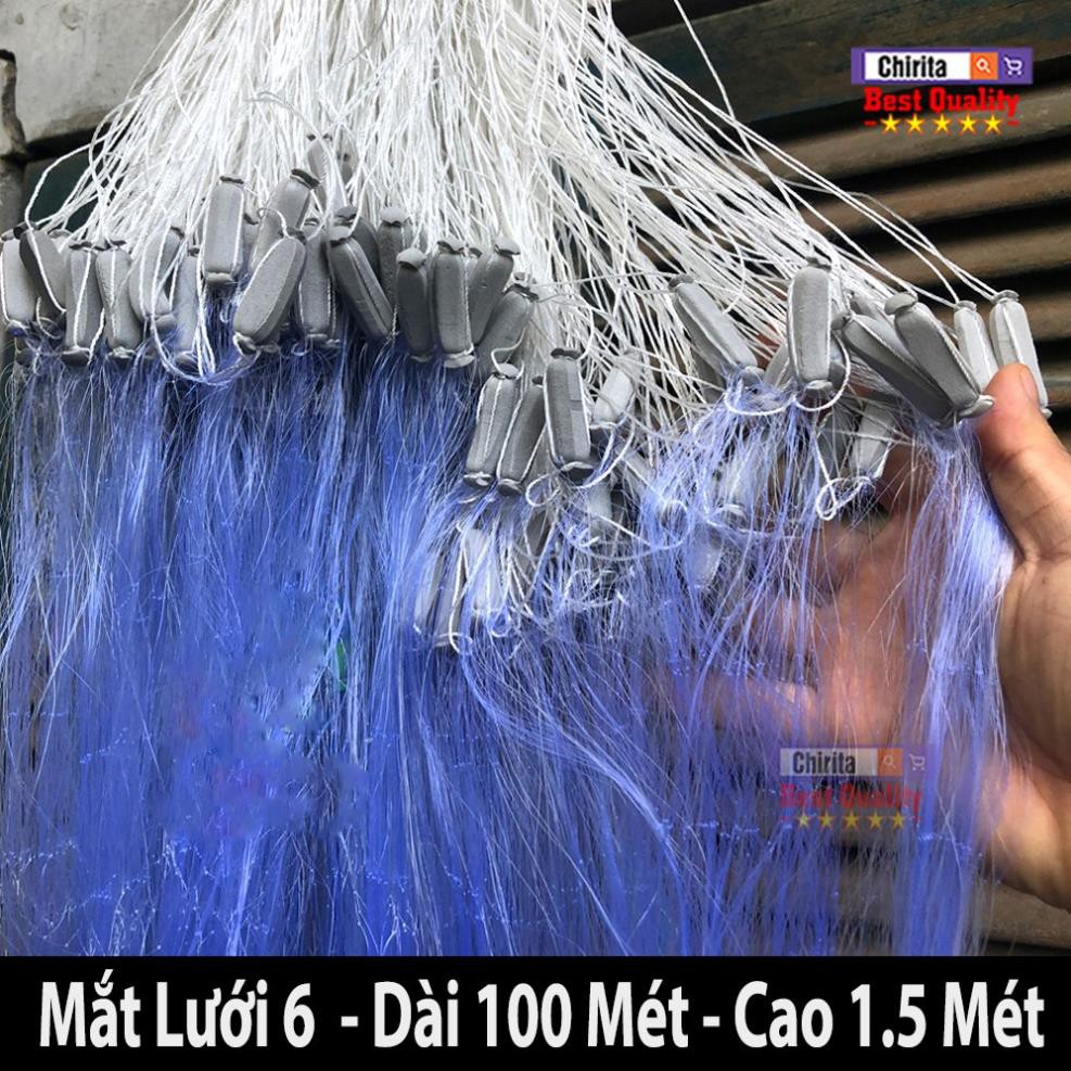 Lưới Đánh Cá 3 Màn loại 1, Chiều Cao 1.5 Mét, Dài 100 Mét, Đủ Size Mắt Lưới 3cm, 4cm, 5cm, 6cm, 7cm, 8cm