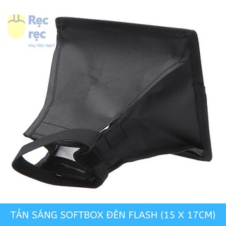 [Tặng túi đựng] 17x15 Tản sáng softbox đèn Flash