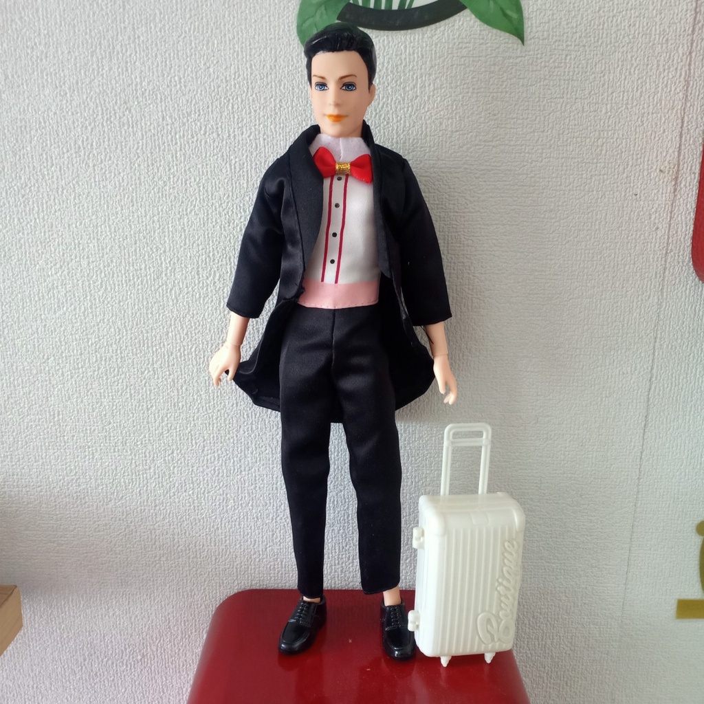 Các mẫu vest đẹp cho búp bê nam ken size 30cm,trang phục hoàng tử lịch lãm