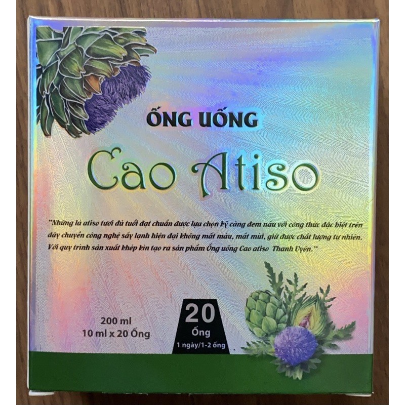Ống uống Cao Atiso Đà lạt