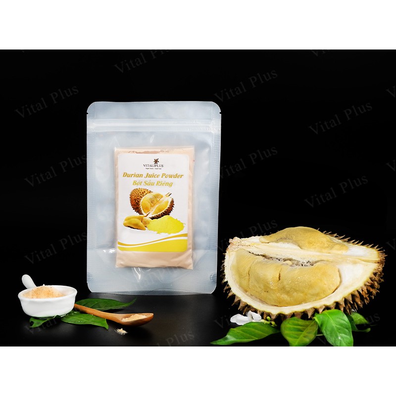- Bột trái cây - Bột Sầu Riêng - Durian Juice Powder - Vital Plus